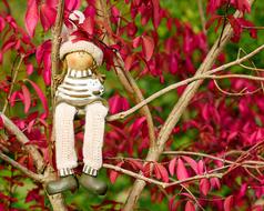 Doll Figure garden