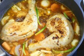 hot meat soup
