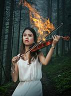 fantasy dark gothic portrait