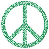 marijuana peace cannabis drug hemp