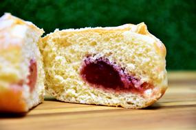 Cherry doughnuts