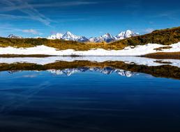 Mountains Landscape Mirroring