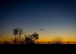 Sunset Silhouette Sky