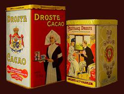 Tin Box Jar Droste