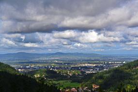 Black Forest Freiburg Clouds