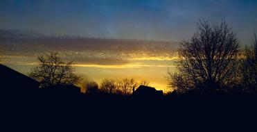 Sunset Dawn Nature