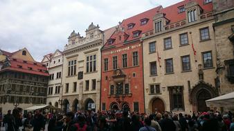 Houses Prague The Crowd