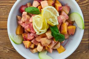Fruit Salad Healthy Eating