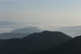Cloud Mountain Clouds And