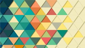 Background Geometric Triangle