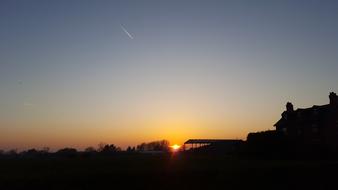 Skyscape Sunset Sky