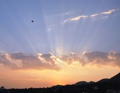 Sunset Unusual