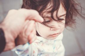 Child Cute hand