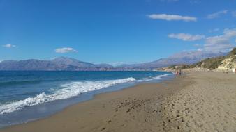 Crete Beach Sea