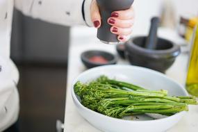 healthy broccoli on a plate