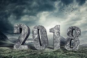 New Year 2018 Year'S Day The