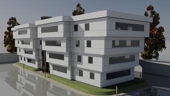 architecture design render building