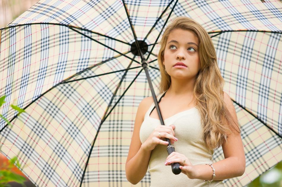 model Girl Umbrella