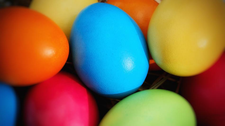 sweet colored eggs