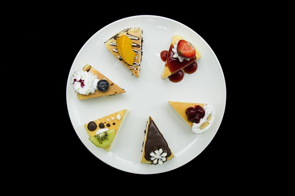 sweet snack on a plate