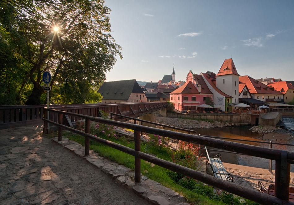 Czech Krumlov Sunrise