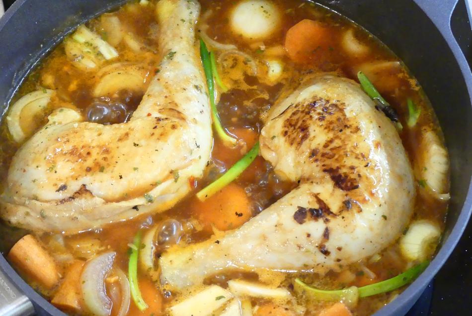 hot meat soup