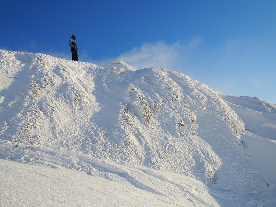 Winter Snowdrifts cliff
