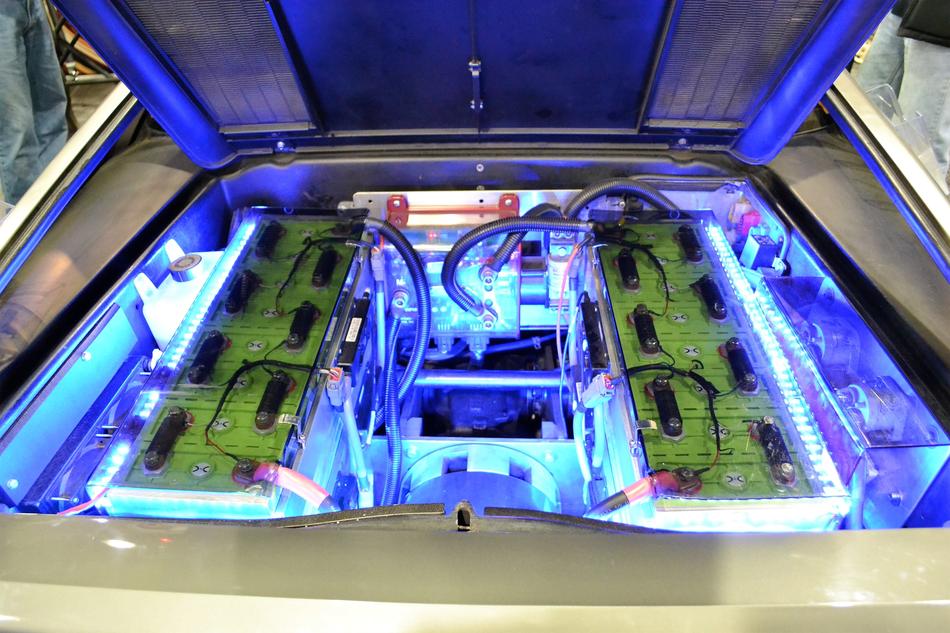 Modern Rear Engine Electric Car