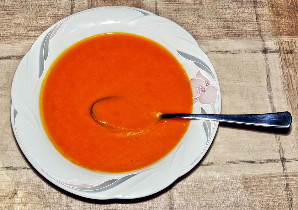 pumpkin soup is delicious