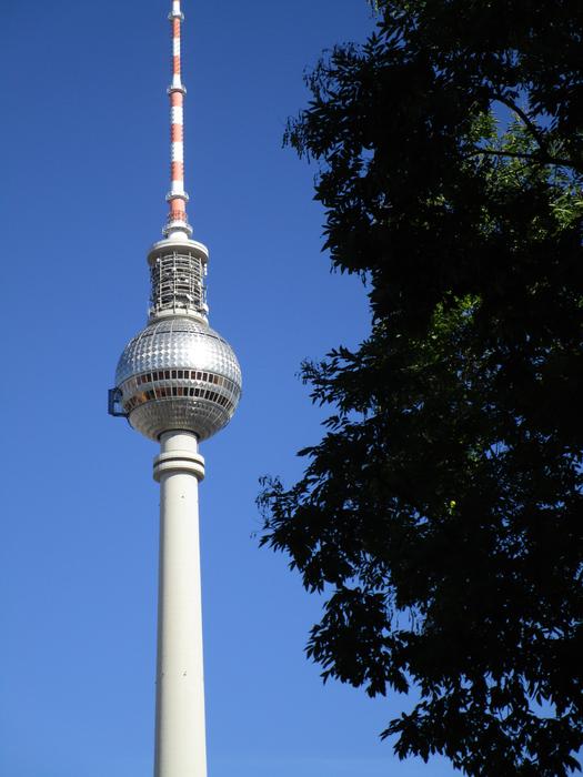 tv tower view is beautiful