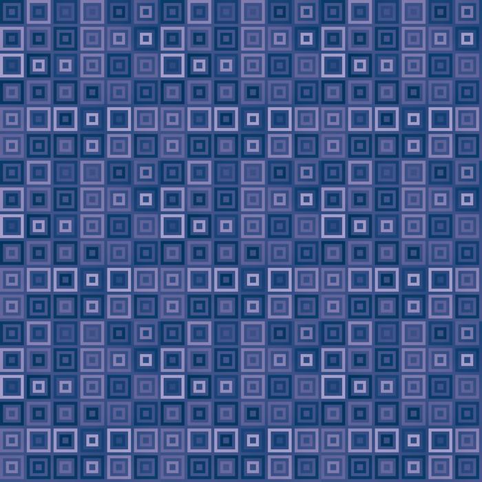 blue cube pattern