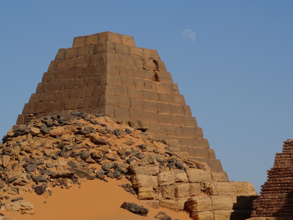 Khartoum Meroe Pyramid