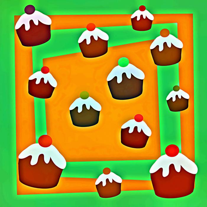 sweet cream cupcakes pattern