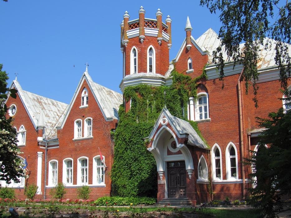 Baron Castle Palace in Latvia