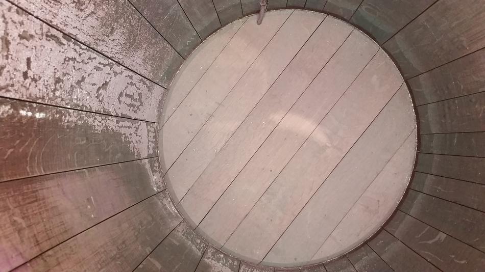 wooden barrel of alcohol