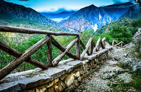 Path Pedestrian Fence