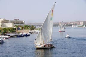 Egypt Aswan Felucca
