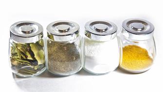 jars with spices