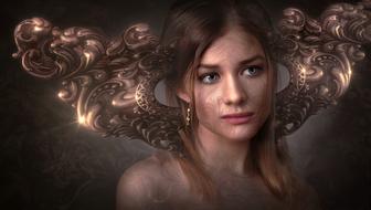 Fantasy Portrait Face girl