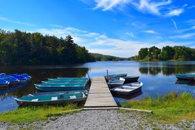 Lake Dock Boats