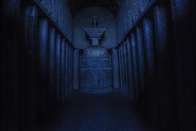 Dark Indoors Tunnel