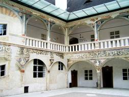 Medieval Building Patio