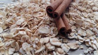 spilled grains