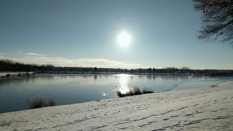 Lake Winter Wintry