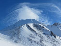 Koryaksky Volcano Kamchatka Winter