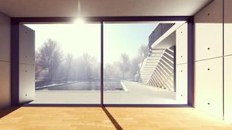 Window Indoors Empty