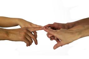Hands Fingers Contact