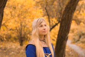 The Middle Ages Autumn Forest