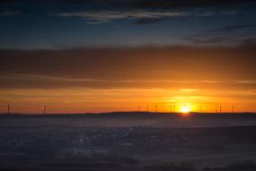 Rheinhessen Sunrise Wöllstein
