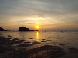 Sunset Rocks